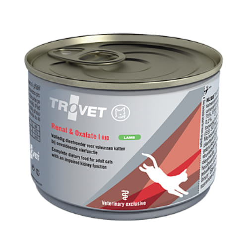 Trovet Renal Oxalate RID konservi kaķiem nierēm ar jēru 200 g